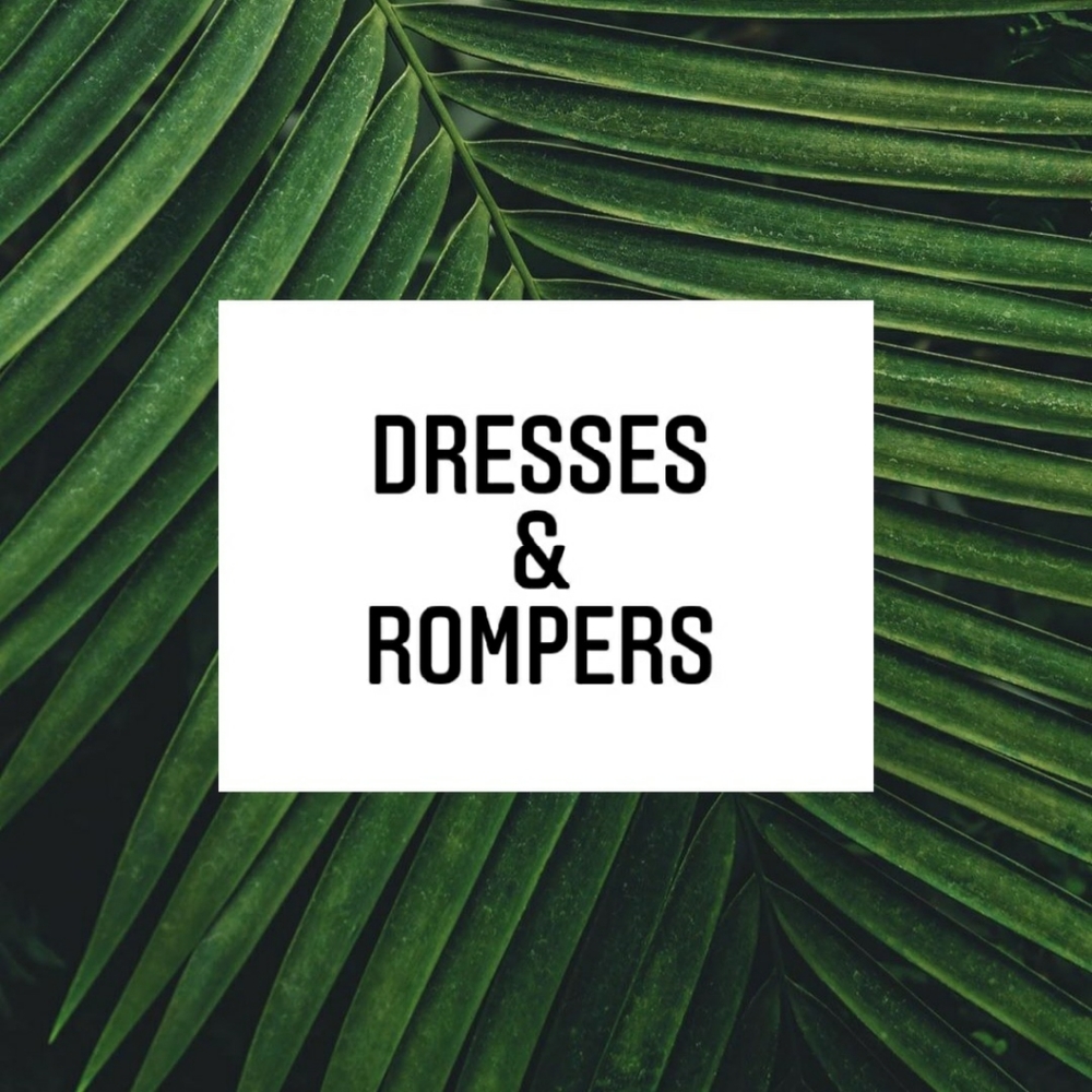 SHOP ALL DRESSES & ROMPERS